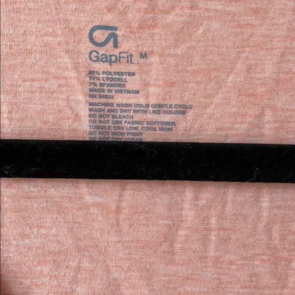 Peach Color Gap Athletic Shirt - Picture 3 of 4